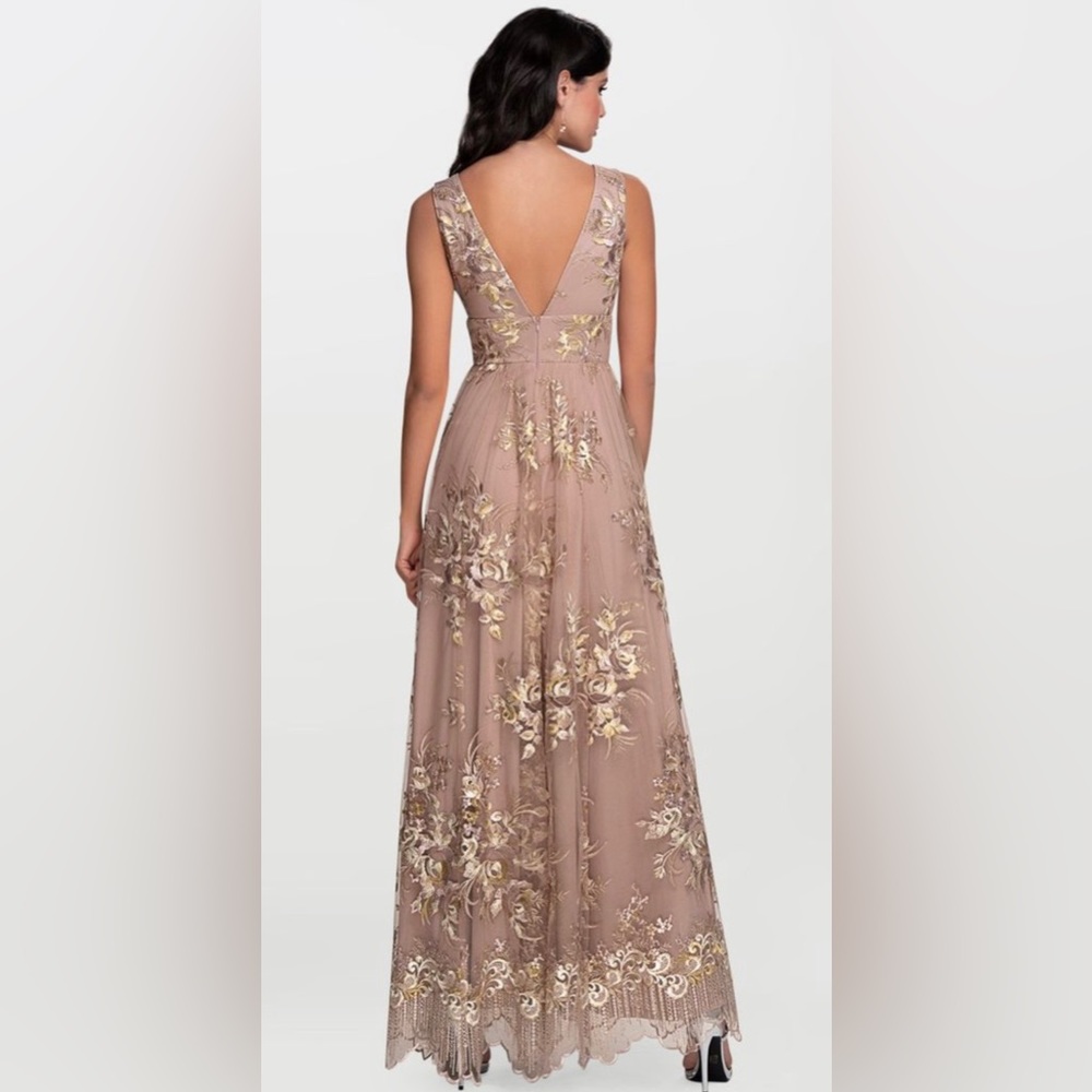Azazie Blush Mark Romantic Adventure Embroidery
Tulle Maxi Dress - Picture 4 of 13